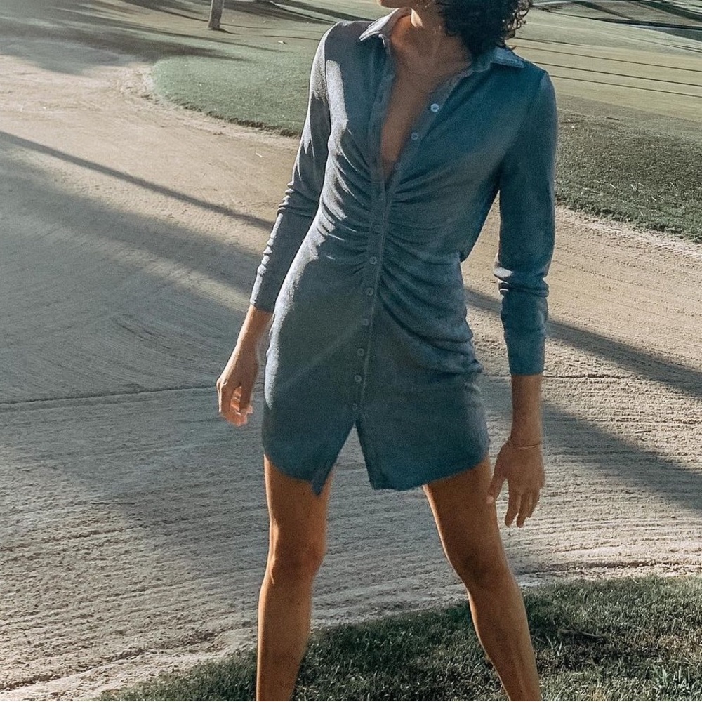 Shops LunaB- Et Clet blue dress